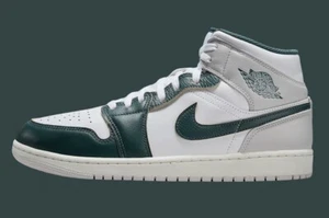 Nike Air Jordan 1 Mid SE White Oxidized Green Neutral Green FQ7720-103 sz 13 Men - Picture 1 of 8