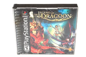 THE LEGEND OF DRAGOON PS1 SONY PLAYSTATION GAME BLACK LABEL - Picture 1 of 7