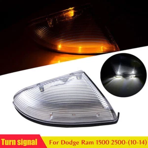 Kit de luces de giro con espejo lateral izquierdo del conductor delantero izquierdo para Dodge Ram 1500/2500 - Imagen 1 de 8