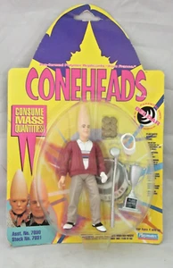 Uniforme suburbano Coneheads Beldar figura de acción unidad parental 1993 Playmates nuevo - Imagen 1 de 4