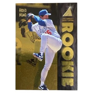 1995 Pinnacle Zenith Baseball #149 Hideo Nomo Rookie Card RC Los Angeles Dodgers - Picture 1 of 2