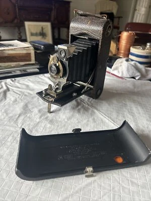 Antigua cámara plegable BELLOWS Nº Lente 1A POCKET KODAK RR Modelo D 1910? Foto 1 de 4