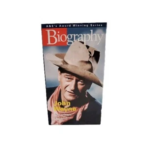 A&E Biography - John Wayne: American Legend VHS - Picture 1 of 3