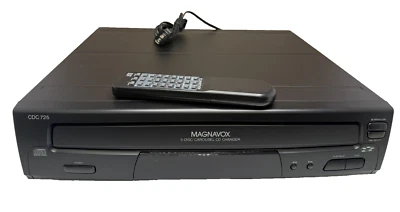 Magnavox CDC-725 5 discos carrusel cambiador reproductor de discos compacto - negro + control remoto Foto 1 de 4