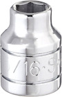 Professional Tools 45110 3/8 In. Drive 6-Point Fractional Chrome Socket – 5/16 I