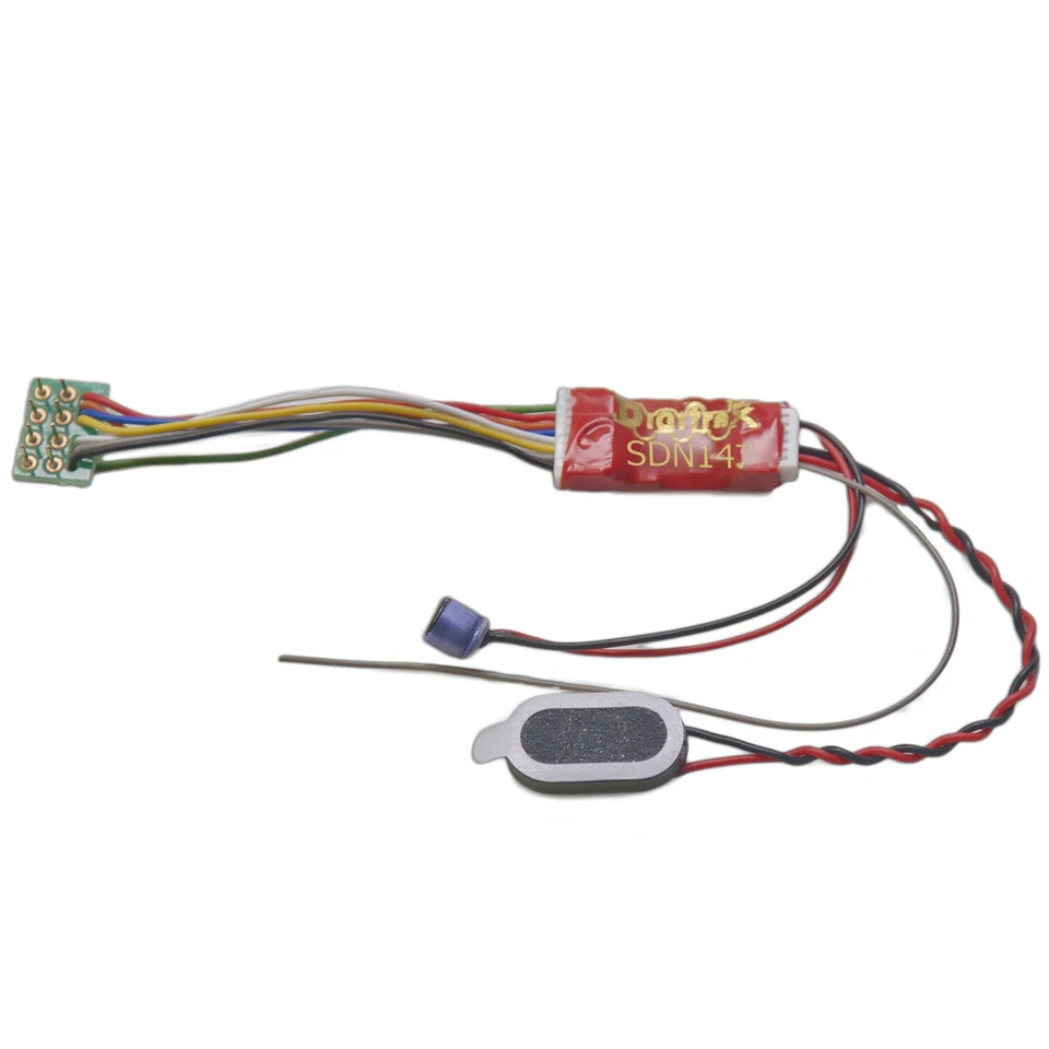 Digitrax SDN147PS SoundFX v3 Series 7 Sound Decoder fits N Scale Locomotives - Image 1 of 1