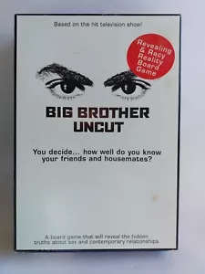 BIG BROTHER BOARDGAME 2001 UNCUT COMPLETE BASED ON THE TV SHOW RARE N - Picture 1 of 3