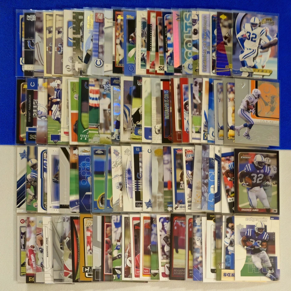 Edgerrin James Inserts Premiums Base Pick Your Card & $ave Colts | Cardinals - Image 1 of 1
