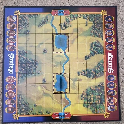 Juego de estrategia vintage piezas de repuesto tablero de juego Milton Bradley 1986 Foto 1 de 2