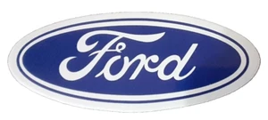 FORD BADGE VINYL GRAPHIC STICKER 1 x Large Ford 14 cm x 4.4 cm - Picture 1 of 1