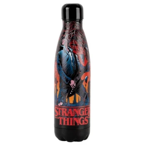 Stranger Things Thermosflasche Eddie - Edelstahl - 500 ml - Hellfire -schwarz - Bild 1 von 2