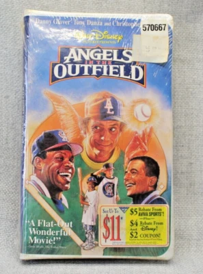 Walt Disney "Angels in the Outfield" Danny Glover Tony Danza VHS New Sealed 1995 - Imagem 1 de 4
