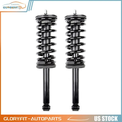 Rear For 1995-1999 Nissan Maxima Complete Struts Shocks With Coil Springs 2 Pcs Foto 1 de 4