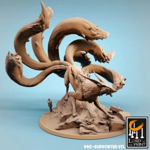Kitsune Mother | Lord of the Print | RPG D&D Wargaming 3D Printed Mini - Picture 1 of 1