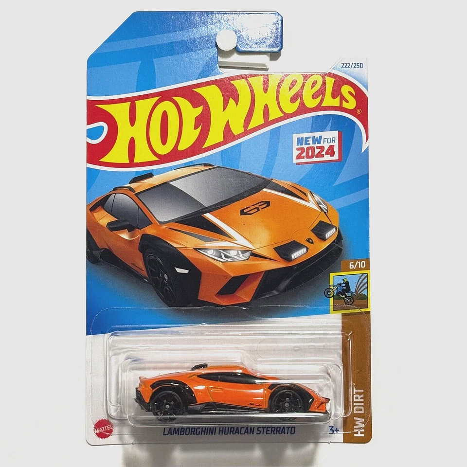 Hot Wheels - Lamborghini Huracan Sterrato - Naranja - Suciedad - 222/250 de 2024 Coches Foto 1 de 1