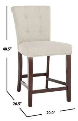 Taburete de mostrador Safavieh Taylor, precio reducido 2172702121 BST6301A-SET2 Foto 1 de 4