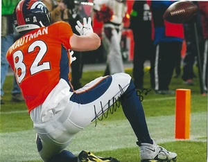 ADAM TRAUTMAN Signed 8.5 x 11 Photo Signed REPRINT Football DENVER BRONCOS - Picture 1 of 1
