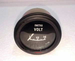 Smiths replica Electrical Volt Gauge Black bezel - Picture 1 of 3