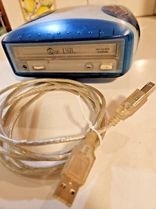 Unidad de CD-RW externa Que USB QPS-525 RCA Audio Retro PC - Imagen 1 de 10
