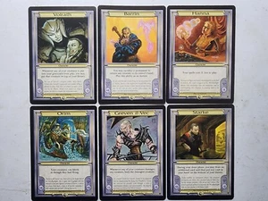 MTG Vanguard RARE 1997 Set 2 /6 Cards Total VINTAGE Magic Oversized NBP/NM - Picture 1 of 9