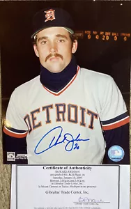Howard Johnson Autographed Detroit Tigers 1984 8x10 with COA - Picture 1 of 1