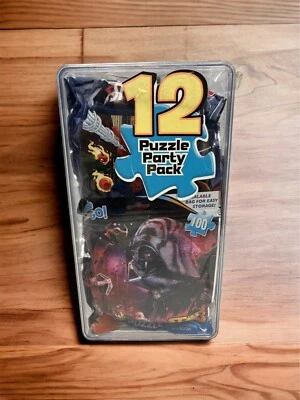 Party Favors Disney Star Wars Avengers Disney Kids Puzzles Lot Of 12 Puzzle New - Image 1 of 4