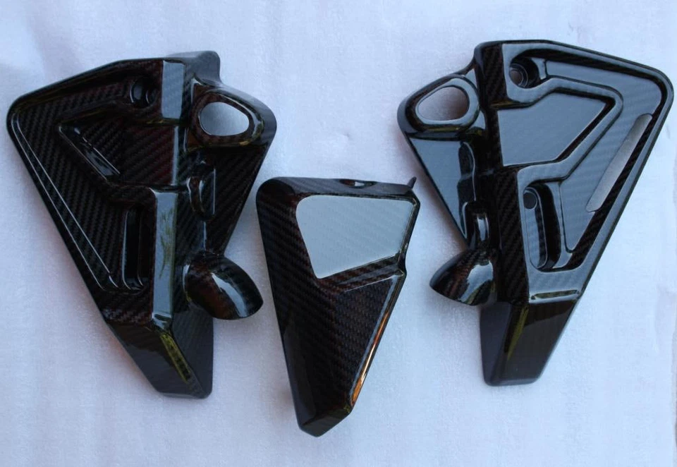 Fundas radiador Yamaha MT10 FZ10 2016 2017 2018 2019 2020 2021 carbono Foto 1 de 1