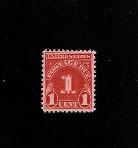 US STAMP J80 1c RED Postage due 1931 Mint NH OG FREE SHIP - Picture 1 of 1