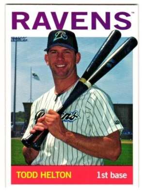 2021 Todd Helton Topps Pro Debut MiLB Legends 1964 - Colorado Rockies - Image 1 of 2
