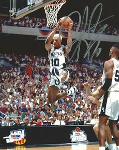 Dennis Rodman Signed Spurs 8x10 Photo PSA/DNA COA Picture Autograph Hall of Fame - Picture 1 of 24