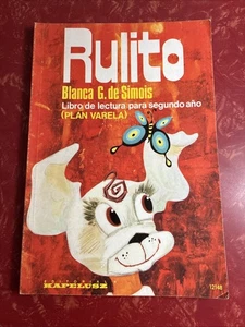 Libro Rulito De Lectura 2do Año Primaria Plan Varela Kapelusz Vintage 1987 Pprbk - Picture 1 of 5