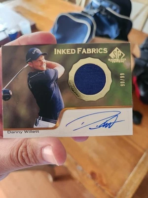 2024 SP Game Used Inked Fabrics /99 Danny Willett #IF-DW Auto. Autograph. Signed - Image 1 of 4