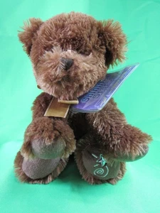 Russ Berrie Shining Stars Brown Bear Plush Stuffed Animal Toy 11" - Picture 1 of 9