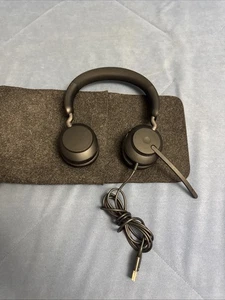 Casque filaire Jabra Evolve 2 40 UC, USB, stéréo, noir - Photo 1/3