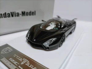 PandaVia 1/43 Tuatara SSC Black - Picture 1 of 7
