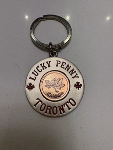 KEYRING KEYCHAIN CANADA Lucky Penny Ring - Bild 1 von 5