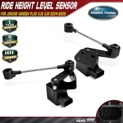 2x Sensor de nivel de altura de conducción de suspensión trasera para Jaguar Vanden Plas XJ8 Super V8 Foto 1 de 4