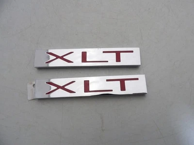 1980 1981 1982 1983 1984 1985-1986 Ford Truck F250 F150 F350 XLT emblemas de guardabarros Foto 1 de 4