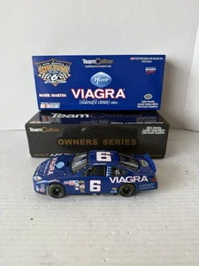 RARE MARK MARTIN 2005 VIAGRA BLUE 1/24 TEAM CALIBER OWNER'S DIECAST FORD TAURUS - Picture 1 of 10