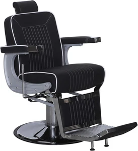 Poltrona Da Barbiere Parrucchiere Idraulico Multifunzionale Girevole Poltrona Re - Foto 1 di 12