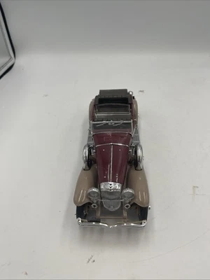 Franklin Mint 1930 Duesenberg J. Derham Tourister 1:24 Die Cast Foto 1 de 4