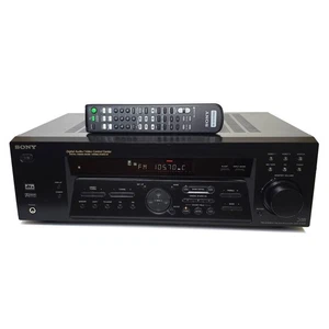 Sony STR-K740P 5.1 Channel HiFi Stereo AM/FM Tuner with Remote Control Bundle - Picture 1 of 3