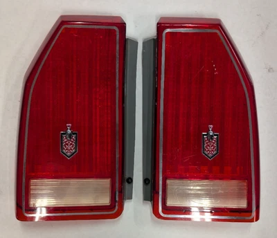 Used Monte Carlo LS Taillight Tail Light Lens Set 1987 1988 OEM Factory - Image 1 of 4