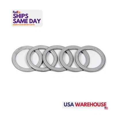 Aeroquip FCM3515, Set of 5 Natural Aluminum #8 Aluminum Crushwashers Performance - Image 1 of 4