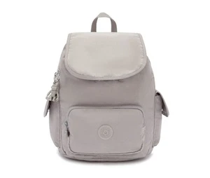 kipling Basic Eyes Wide Open City Pack S Backpack S Rucksack Tasche Grey Gris - Bild 1 von 5