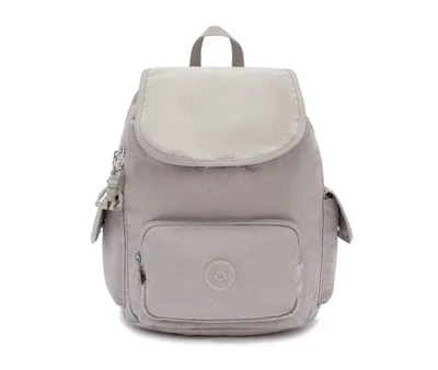 kipling Basic Eyes Wide Open City Pack S Backpack S Rucksack Tasche Grey Gris - Bild 1 von 4