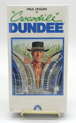 Crocodile Dundee New Vintage VHS 1986 Factory Sealed Paramount **CLEARANCE**  Foto 1 de 4