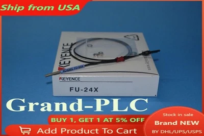 FU-24X FU24X 1PC New KEYENCE Fiber Optic Sensor Switch - Image 1 of 3