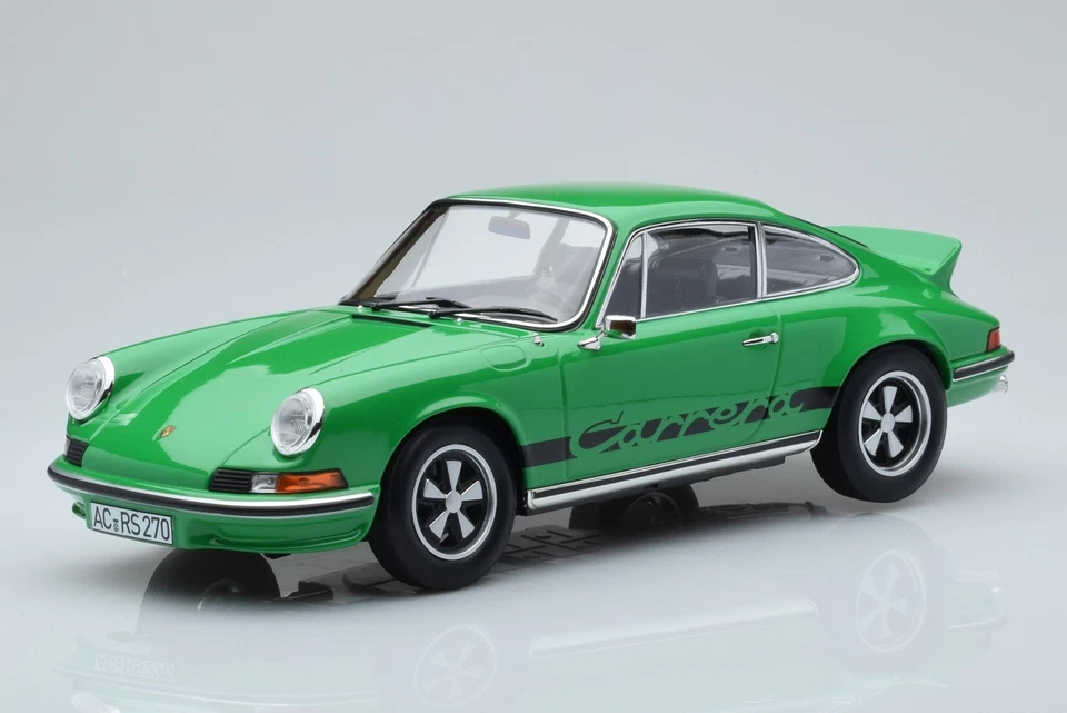 Porsche 1/18 911 Carrera NOREV COUPE 1973 VERT NOIR 187680