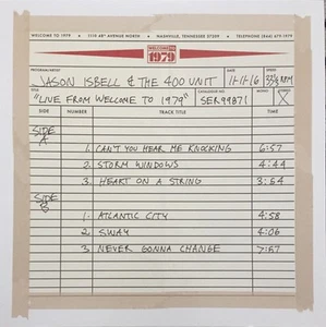 Jason Isbell And The 400 Unit - Live From Welcome To 1979 (12", RSD, Ltd, 140g) - Picture 1 of 1